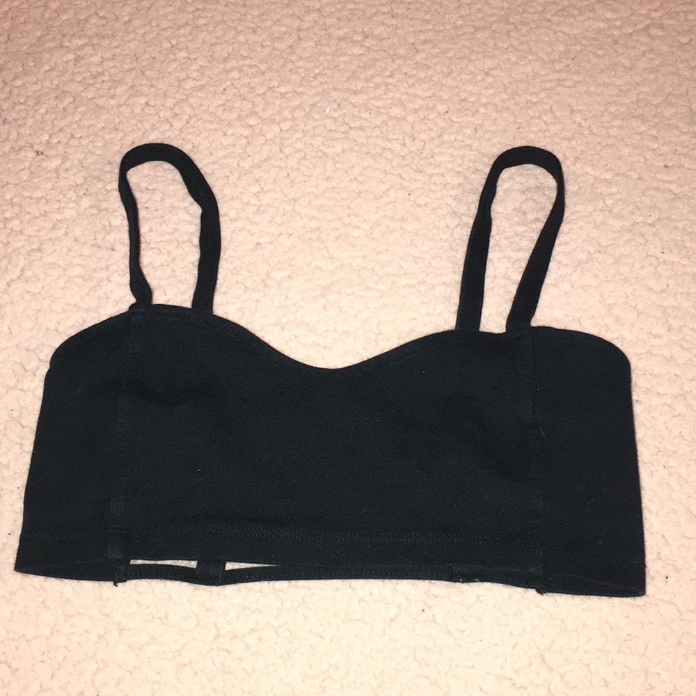 Brandy Melville caged bra!